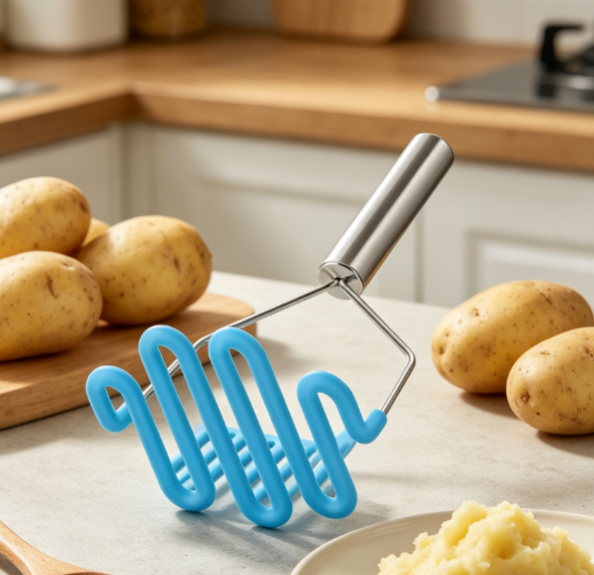 Silicone Potato Masher Tool