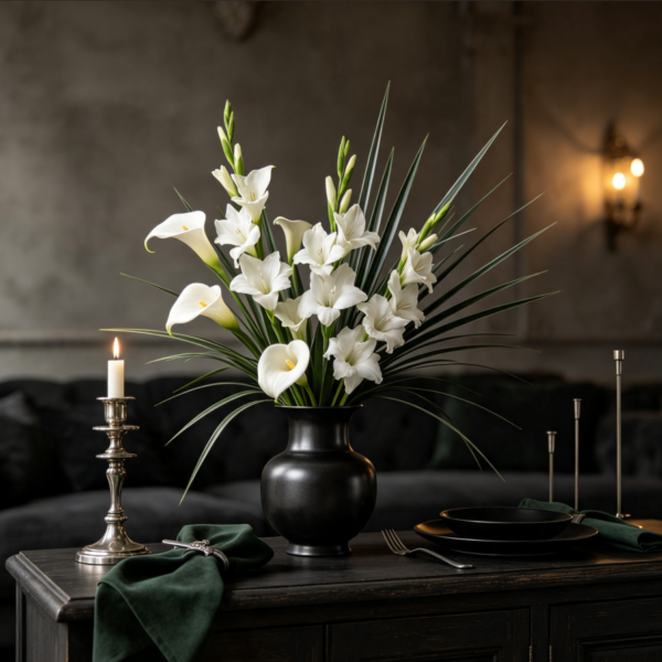 Calla Lilies & Gladioli · Knight's Sword