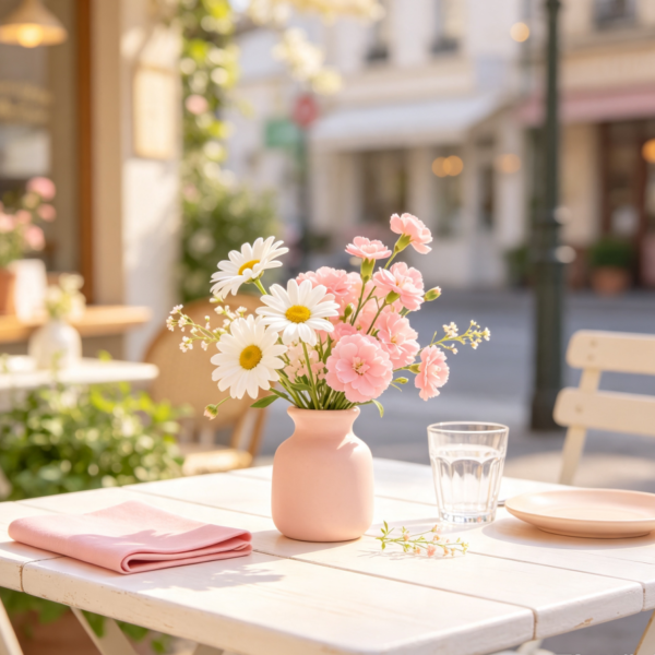 White Daisies & Pink Sweet Williams · Spring Whispers