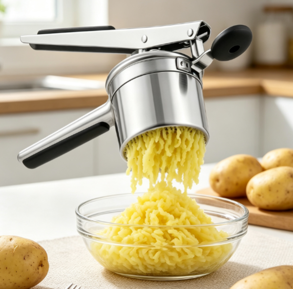 Stainless Steel Potato Ricer and Masher
