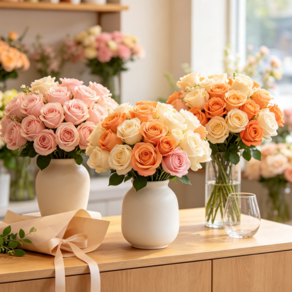 Mixed Roses (Three Colors)