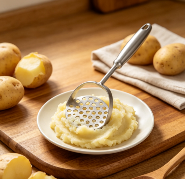 Stainless Steel Potato Press Tool