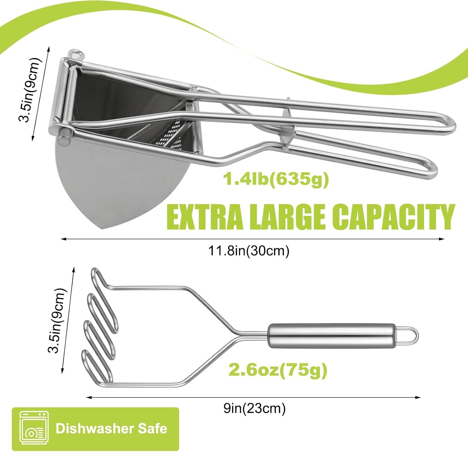 Potato Ricer Masher Set