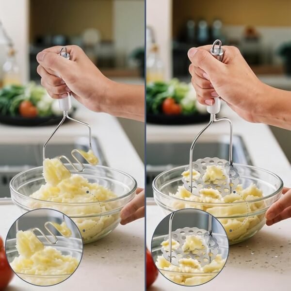 Stainless Steel Potato Ricer Set