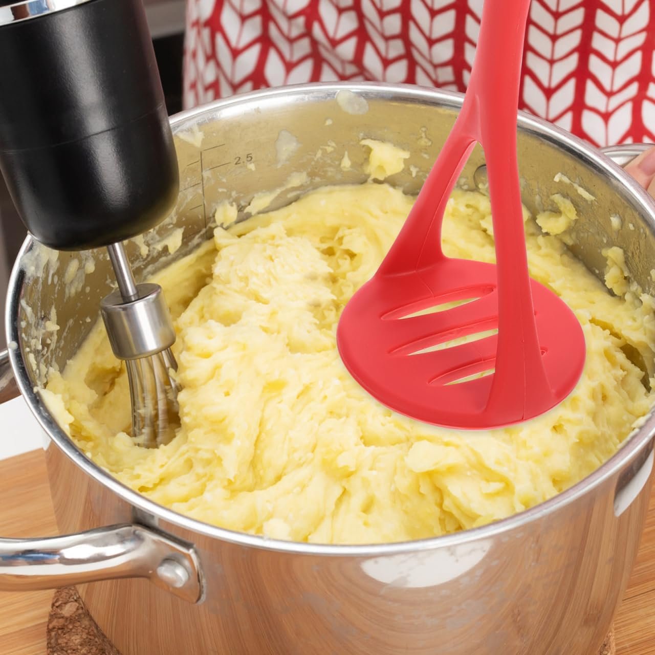 Non-Scratch Potato Masher Set