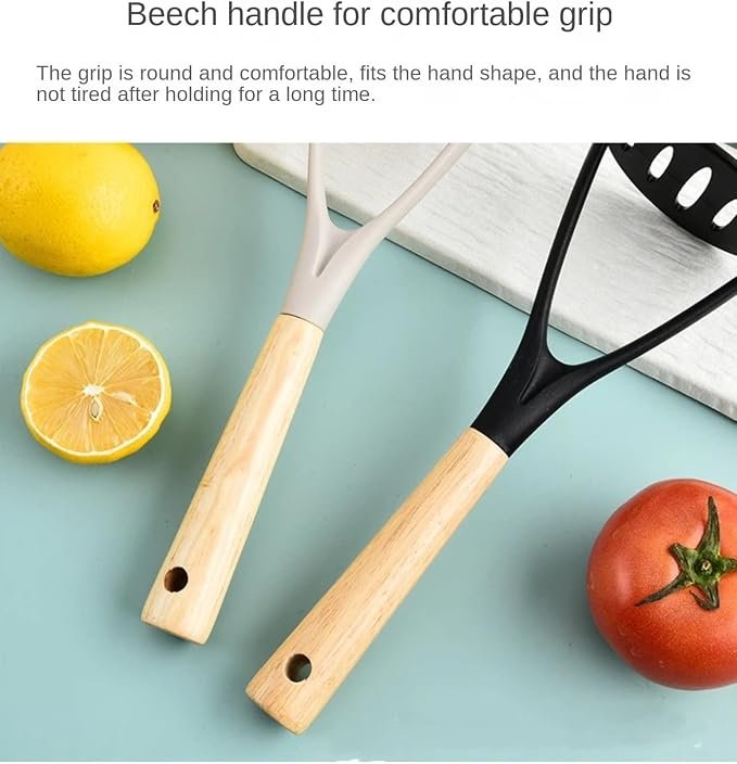 Wooden Handle Potato Press