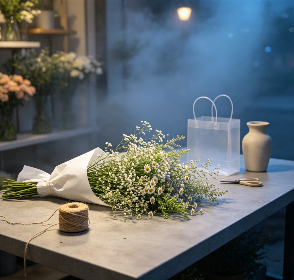 Baby's Breath, Statice & Small Daisies · Starry Haze